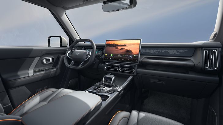 Интерьер Jetour T1