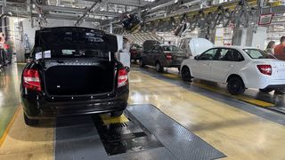 Производство автомобилей LADA