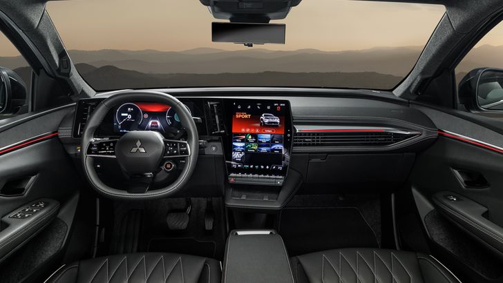 Интерьер Mitsubishi Eclipse Cross