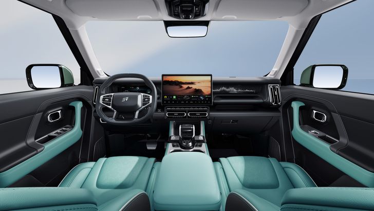 Интерьер Jetour T1