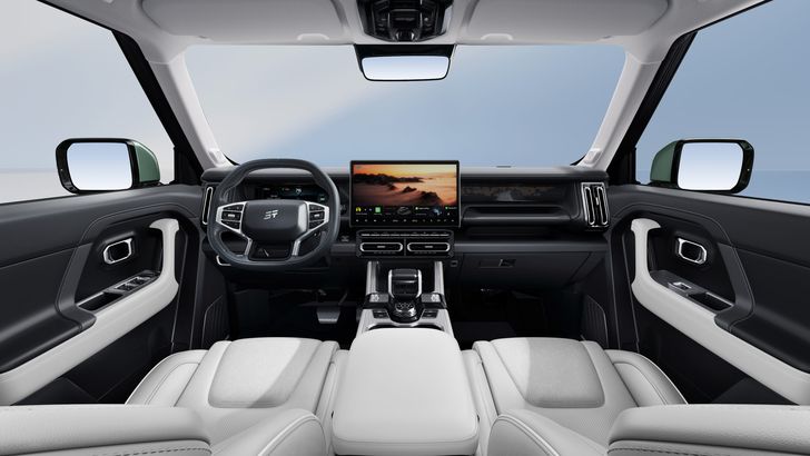 Интерьер Jetour T1