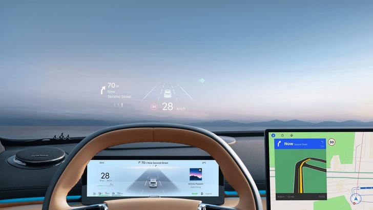 Интерьер Belgee X80 PHEV