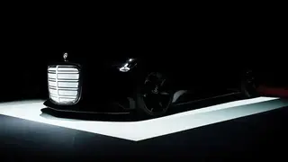 Тизер нового купе Mercedes-Benz