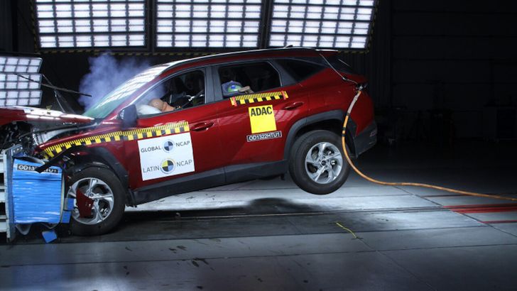 Hyundai Tucson в краш-тесте Latin NCAP