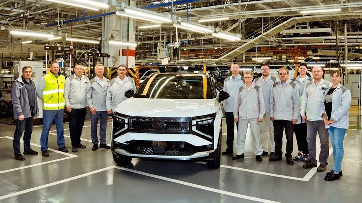 Собранный LADA Azimut