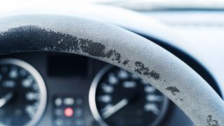 Руль автомобиля с пробегом