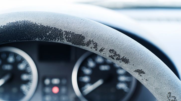 Руль автомобиля с пробегом