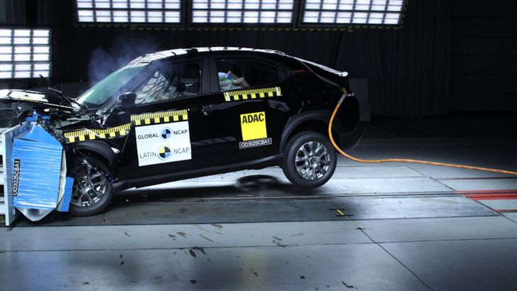 Citroten Basalt в краш-тесте Latin NCAP