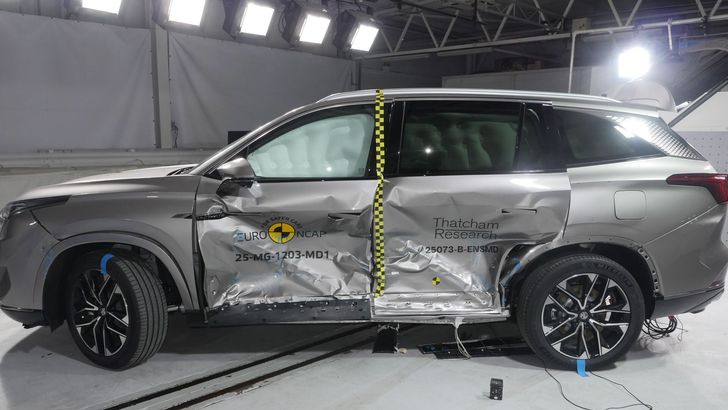 Краш-тест MG S9 PHEV