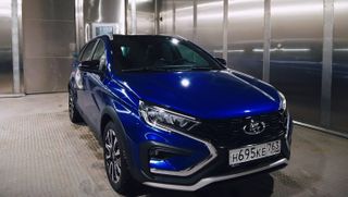 LADA Vesta на климатическом тесте