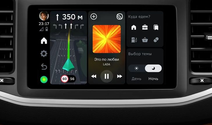 Мультимедиа на LADA Aura