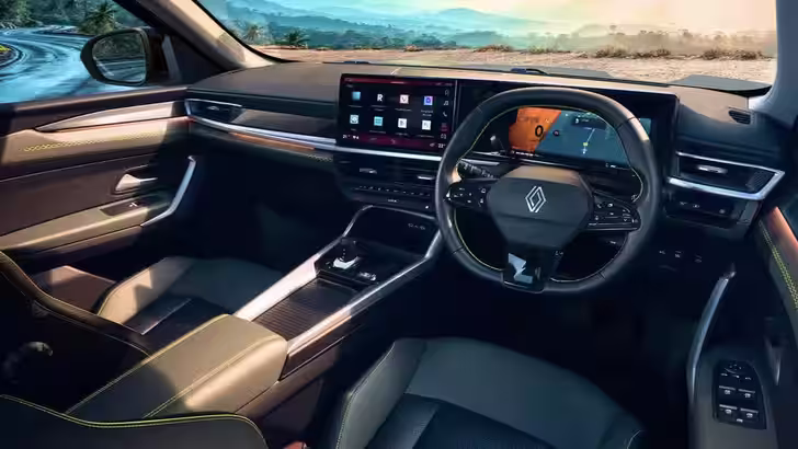 Интерьер Renault Duster для Индии