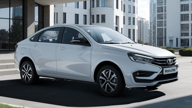 АвтоВАЗ вывел в продажу новое поколение самой экономичной LADA Vesta. Сколько стоит модернизированная Vesta CNG