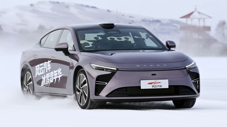 Лёд, снег и мороз -30: представленное в России гибридное купе Exlantix прошло экстремальные зимние тесты