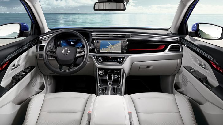 Интерьер KGM Korando