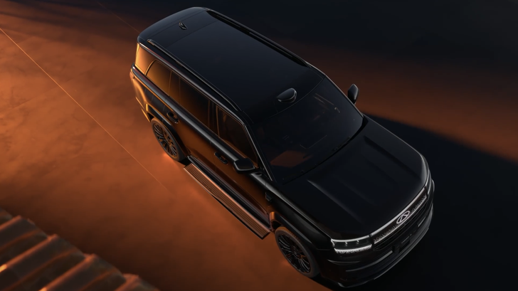 Chery Tiggo X. Тизер Сhery