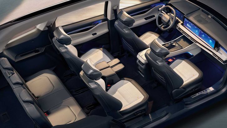 Интерьер Ford Edge L