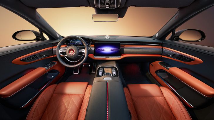 Интерьер Hongqi Golden Sunflower Guoya