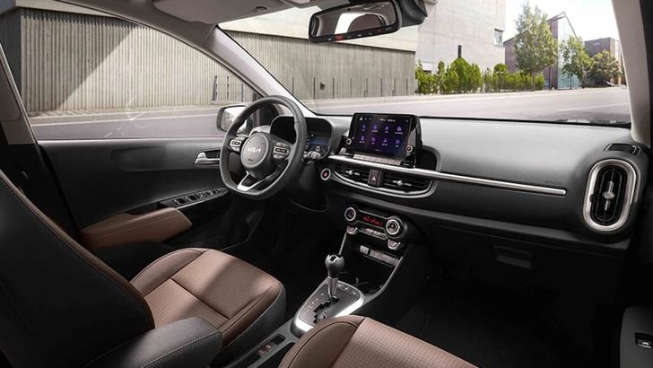 Интерьер Kia Morning