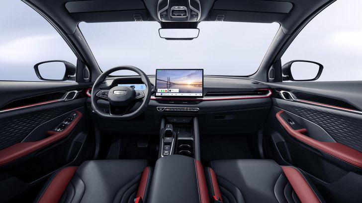 Интерьер Geely Coolray
