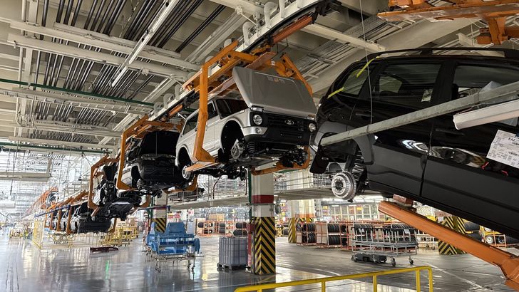 Производство LADA Niva Travel и Niva Legand