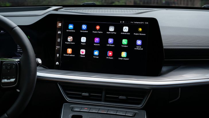 Интерьер Haval F7