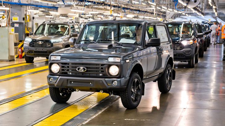 Производство обновленной LADA Niva Legend Производство обновленной LADA Niva Legend
