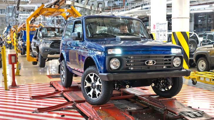 Производство обновленной LADA Niva Legend Производство обновленной LADA Niva Legend