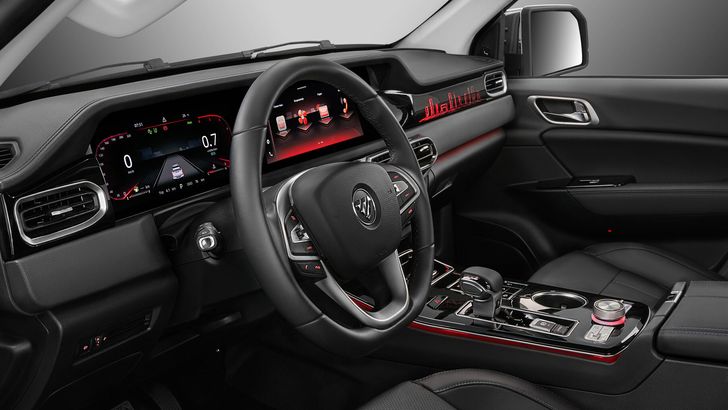 Интерьер Foton Tunland G9