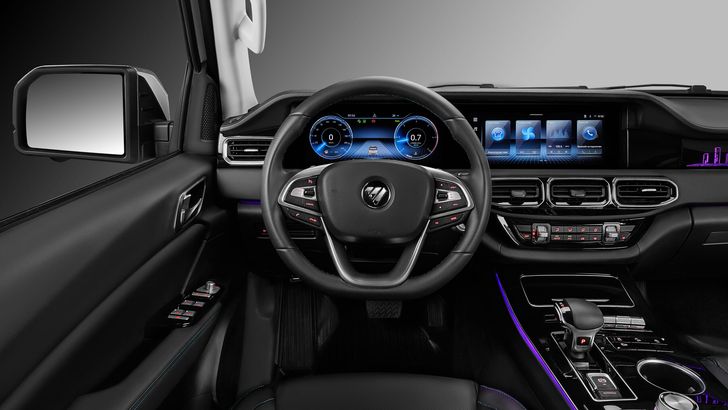 Интерьер Foton Tunland G9