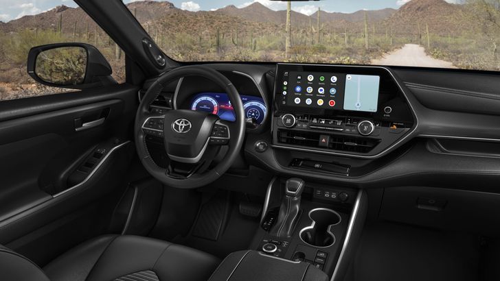 Интерьер Toyota Highlander Интерьер Toyota Highlander