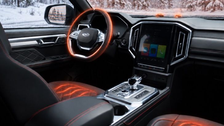 Интерьер JAC T9