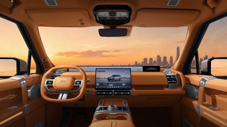 Интерьер Jetour G700