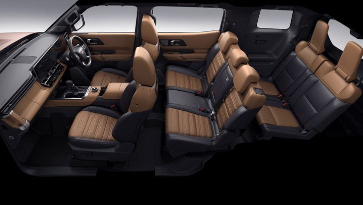 Интерьер Mitsubishi Pajero