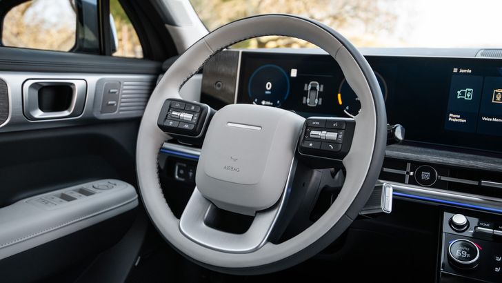 Интерьер Hyundai Santa Fe