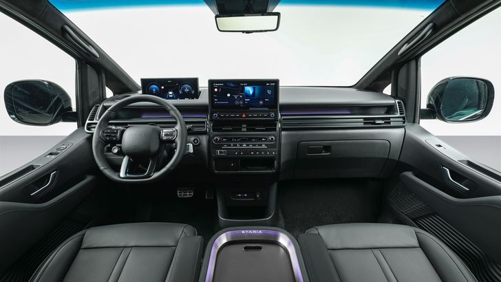 Интерьер Hyundai Staria