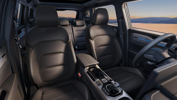 Интерьер Geely Cowboy